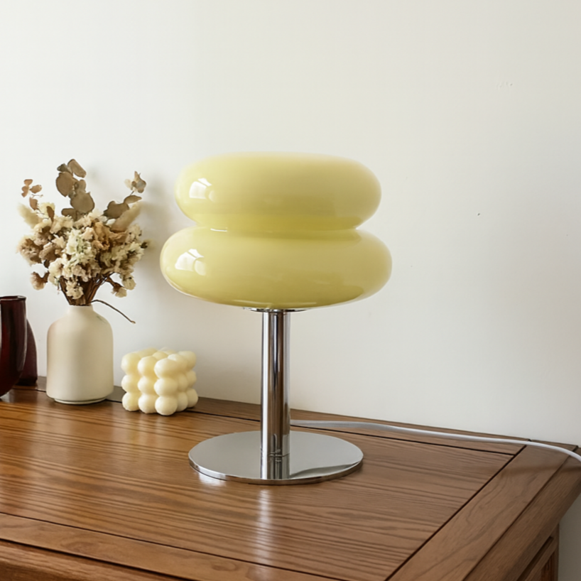 Bubblo™ Luxe Bubble Glass Table Lamp – Ambient Mood Light | LED / Touch / USB Option | Accent & Bedside Lighting
