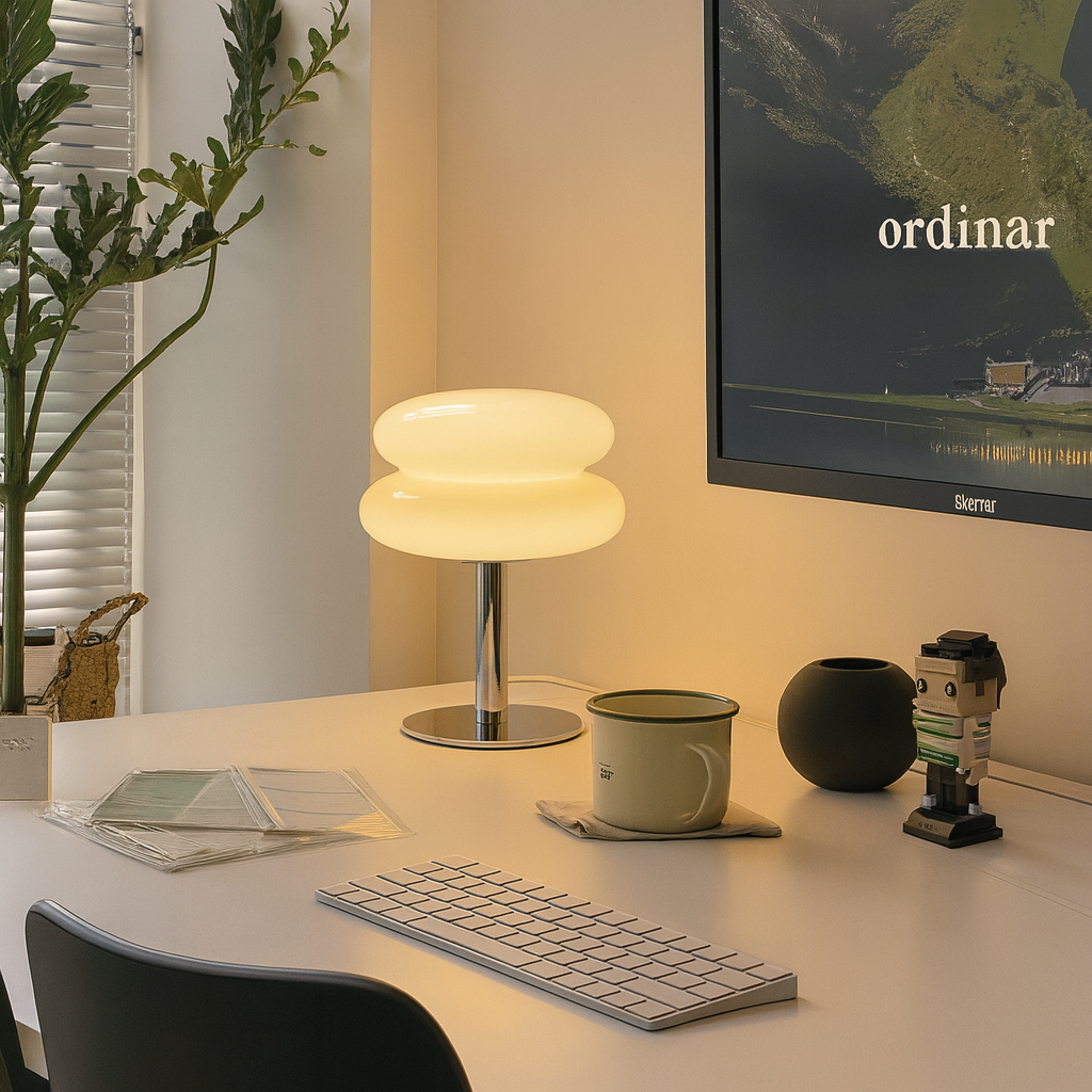 Bubblo™ Luxe Bubble Glass Table Lamp – Ambient Mood Light | LED / Touch / USB Option | Accent & Bedside Lighting