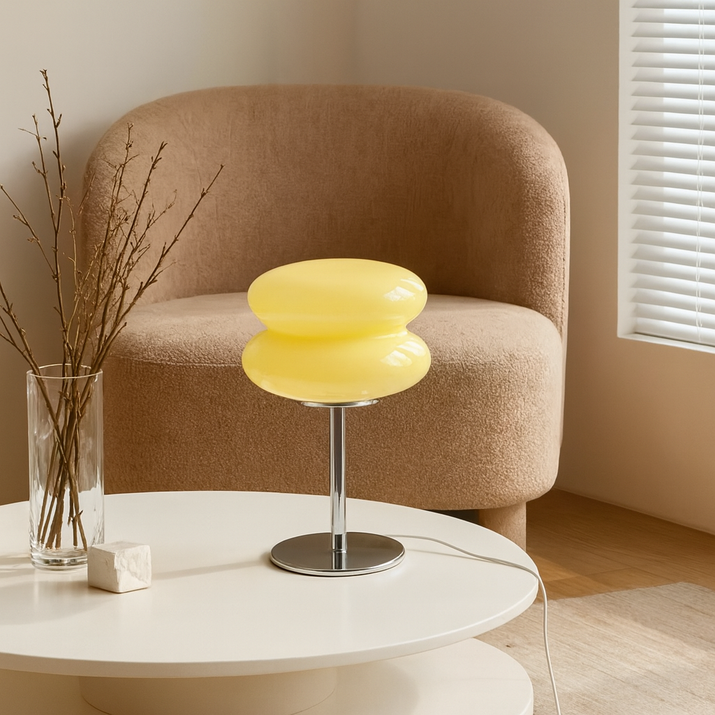 Bubblo™ Luxe Bubble Glass Table Lamp – Ambient Mood Light | LED / Touch / USB Option | Accent & Bedside Lighting