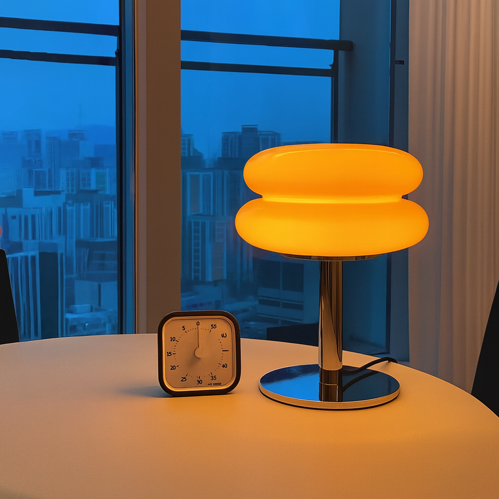 Bubblo™ Luxe Bubble Glass Table Lamp – Ambient Mood Light | LED / Touch / USB Option | Accent & Bedside Lighting