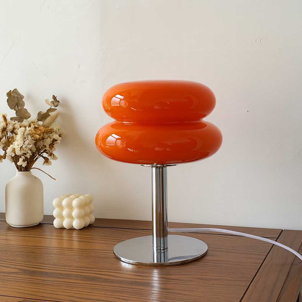 Bubblo™ Luxe Bubble Glass Table Lamp – Ambient Mood Light | LED / Touch / USB Option | Accent & Bedside Lighting