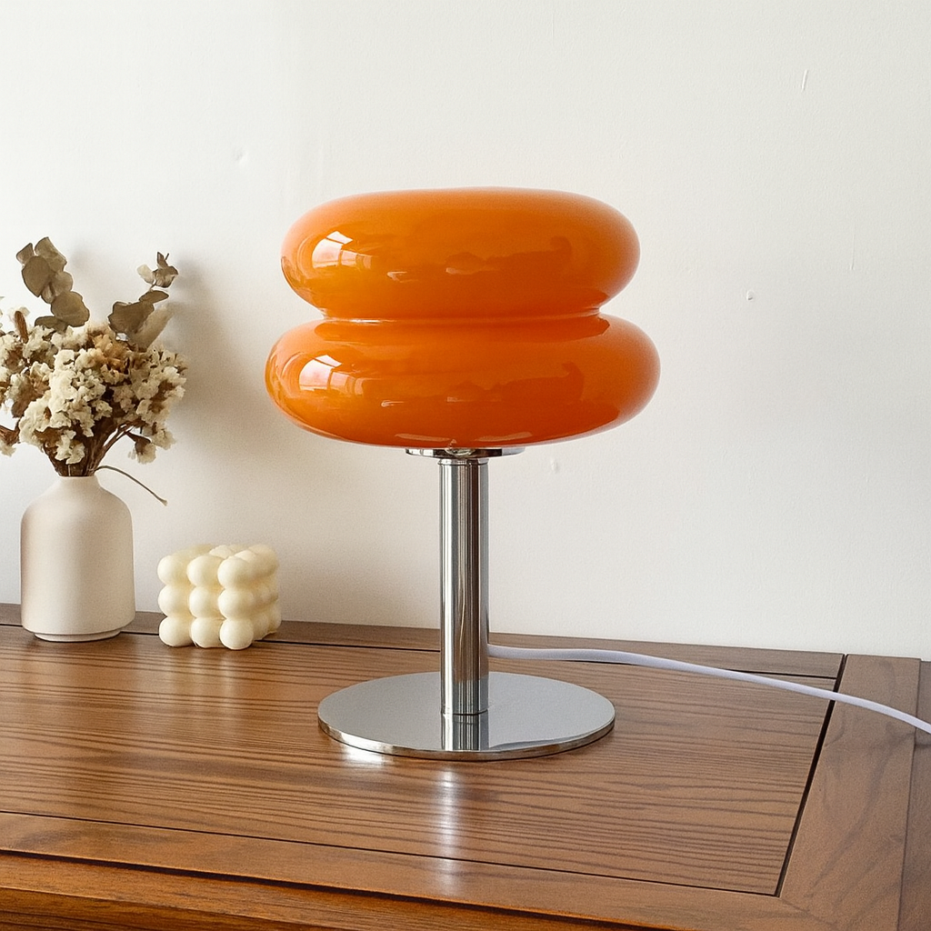 Bubblo™ Luxe Bubble Glass Table Lamp – Ambient Mood Light | LED / Touch / USB Option | Accent & Bedside Lighting