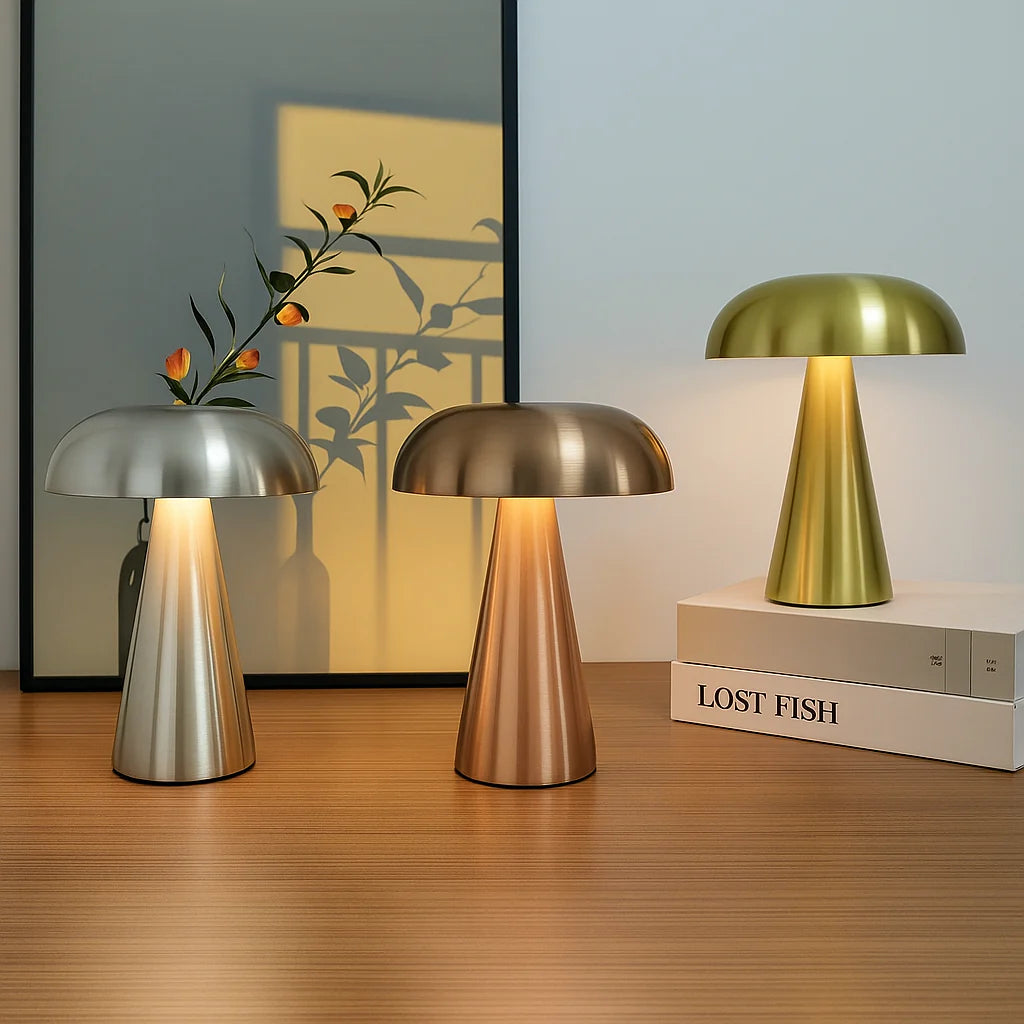 CoveGlow™ Touch LED Table Lamp – Ambient Mood Lamp | Dimmable Touchlight | Bedside & Accent Lighting
