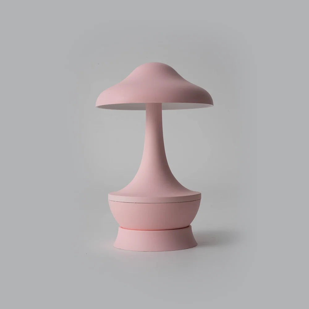 TumbloGlow™ Rechargeable Touch Mushroom Lamp – Dimmable USB Table Night Light | Portable Ambient Décor