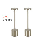 TwinLume™ USB Rechargeable Desk Lamps – 2-Pack Stepless Dimming LED Lights | Tricolor Touch Night & Study Lamps