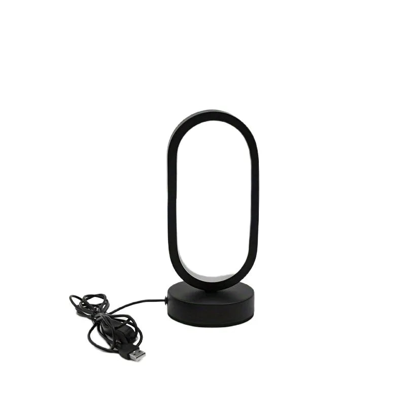 UGlow™ LED U-Shaped Table Lamp – Touch / Stepless Dimming Ambient Light | Modern Desk & Bedside Décor