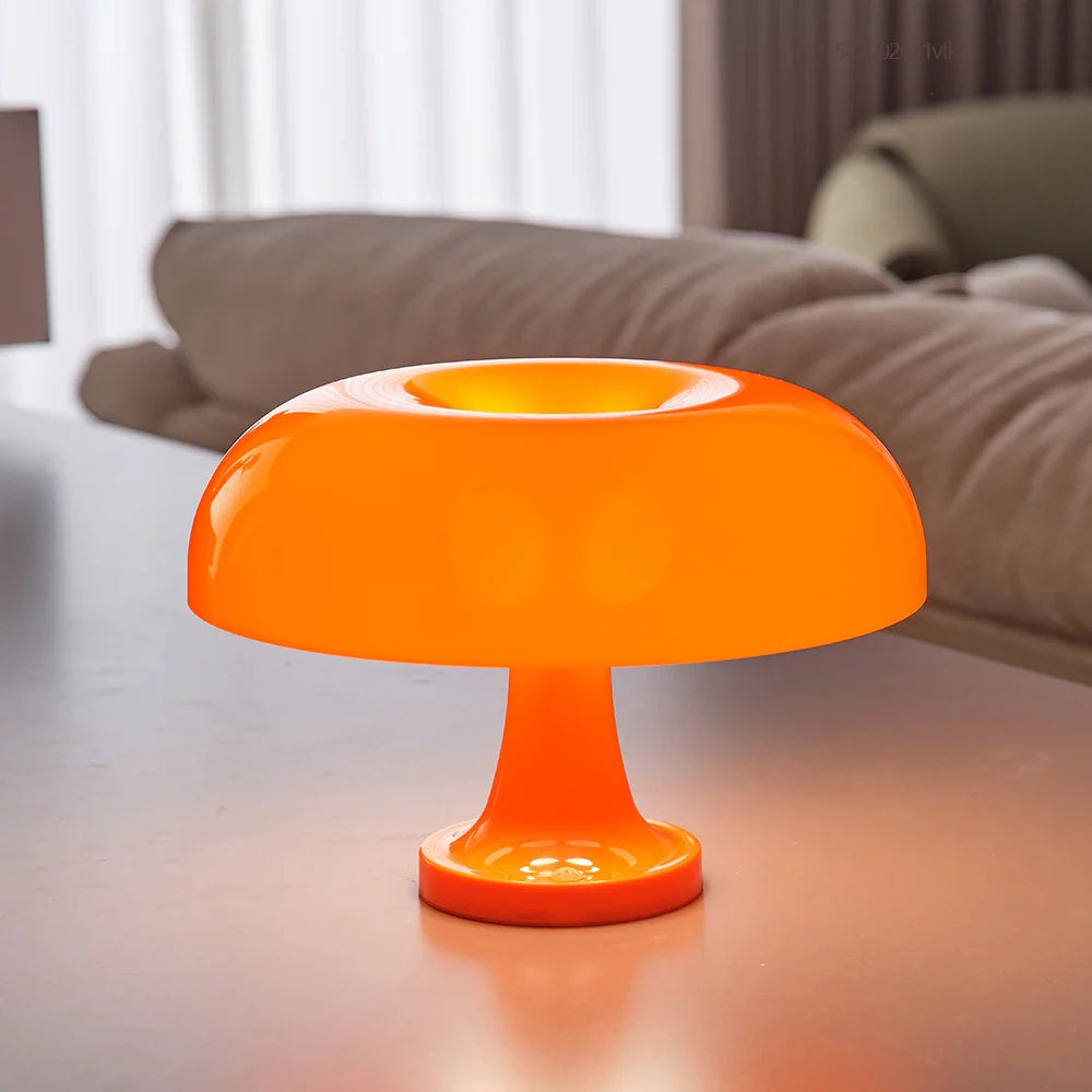 Marigold™ Touch Mushroom Table Lamp – Dimmable LED Ambient Light | Cordless / USB Recharge | Accent & Bedside Lighting