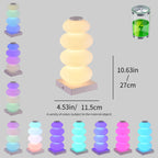 ColorAura™ 16-Color Touch RGB Table Lamp – Multi-Step Dimmable Mood Lamp | Ambient Bedside & Desk Light