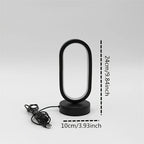 UGlow™ LED U-Shaped Table Lamp – Touch / Stepless Dimming Ambient Light | Modern Desk & Bedside Décor