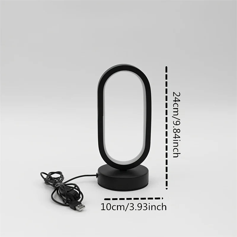 UGlow™ LED U-Shaped Table Lamp – Touch / Stepless Dimming Ambient Light | Modern Desk & Bedside Décor