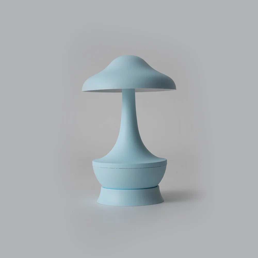 TumbloGlow™ Rechargeable Touch Mushroom Lamp – Dimmable USB Table Night Light | Portable Ambient Décor